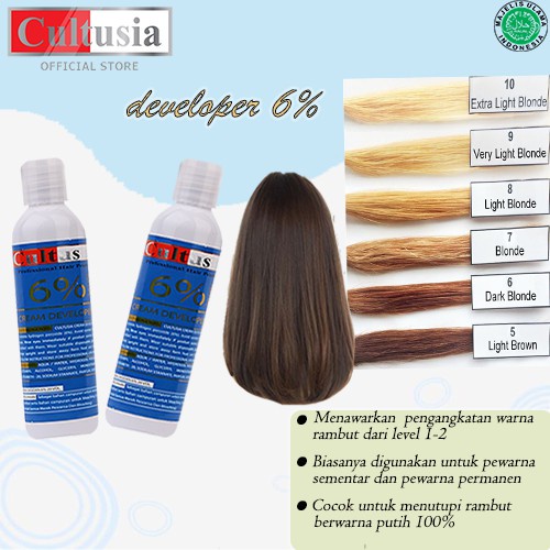 Cultusia Hair Color Cream Developer 6 % 100 ML