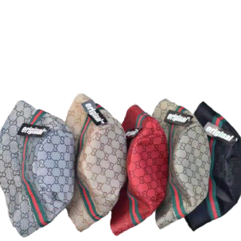 TOPI BUCKET GUCCI Real Picture PRIA/WANITA