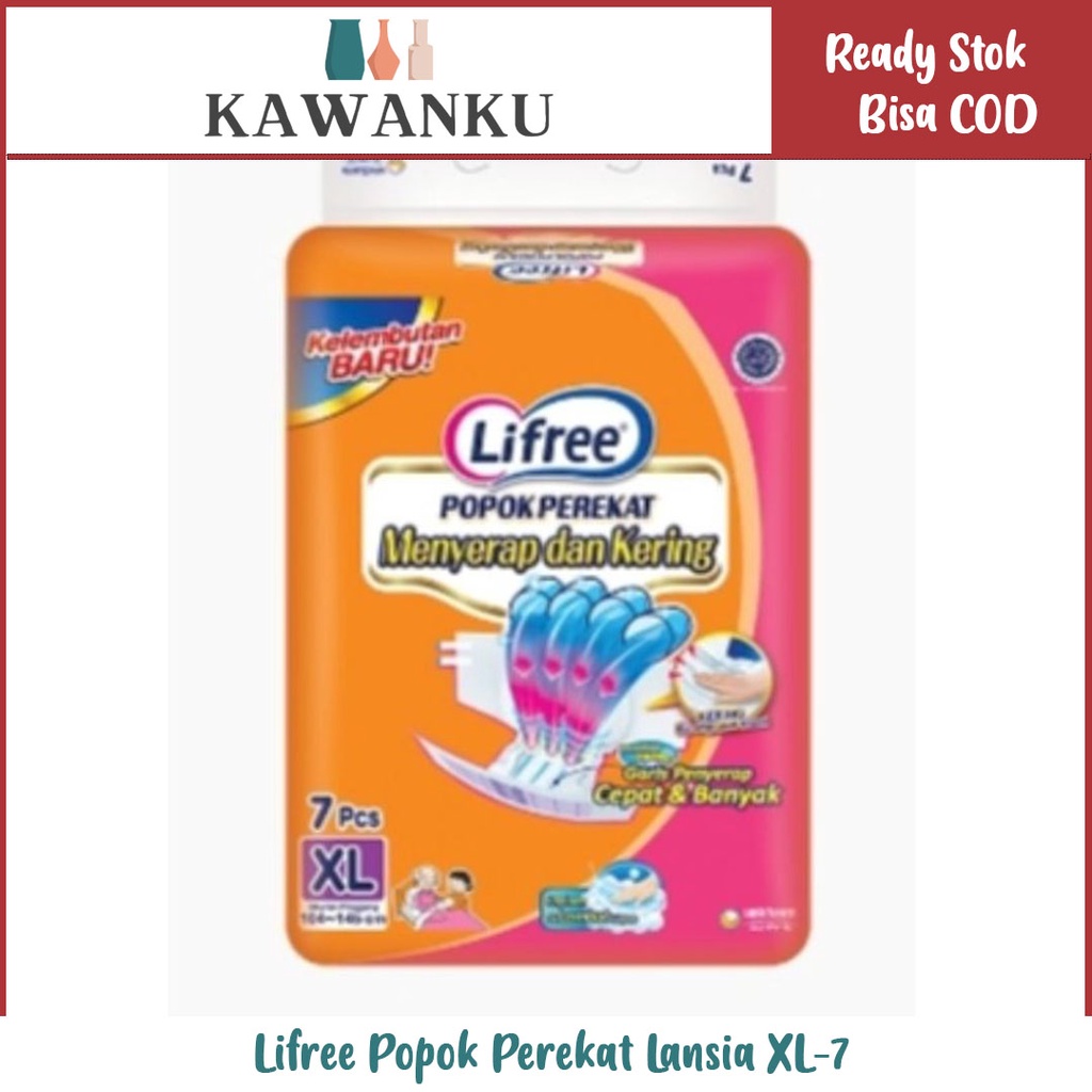 Lifree Popok Perekat Lansia XL-7