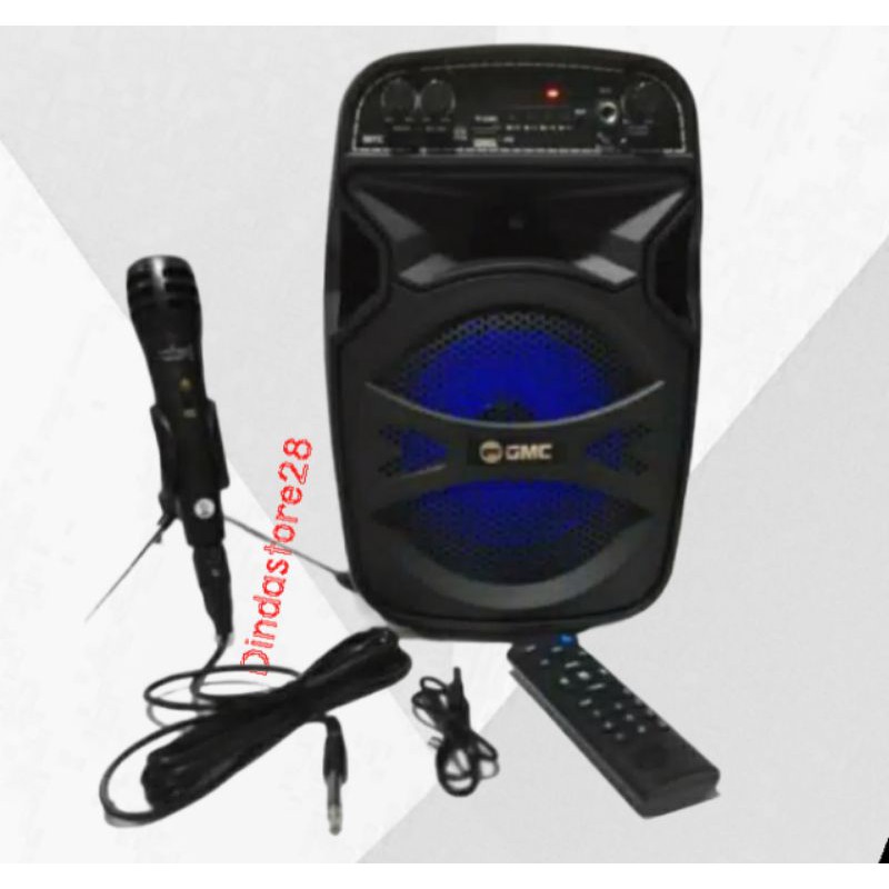 Speaker Portable Bluetooth GMC 897C wit Karaoke FM