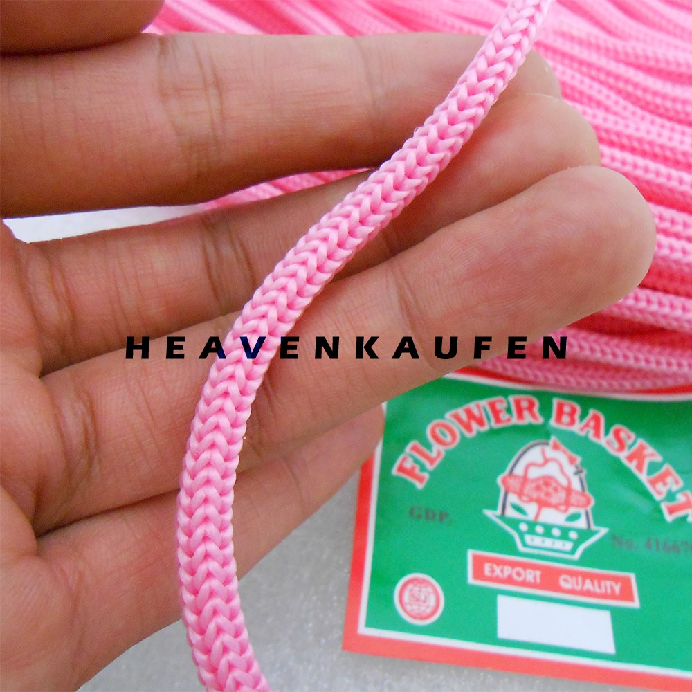 Tali Kur Filamen Besar 5 mm Pink Meteran