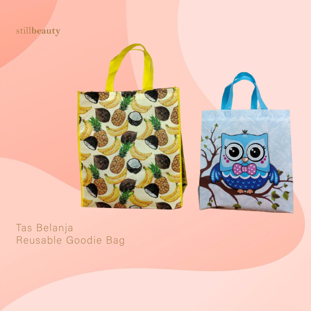 

Tas Belanja Reusable Goodie Bag
