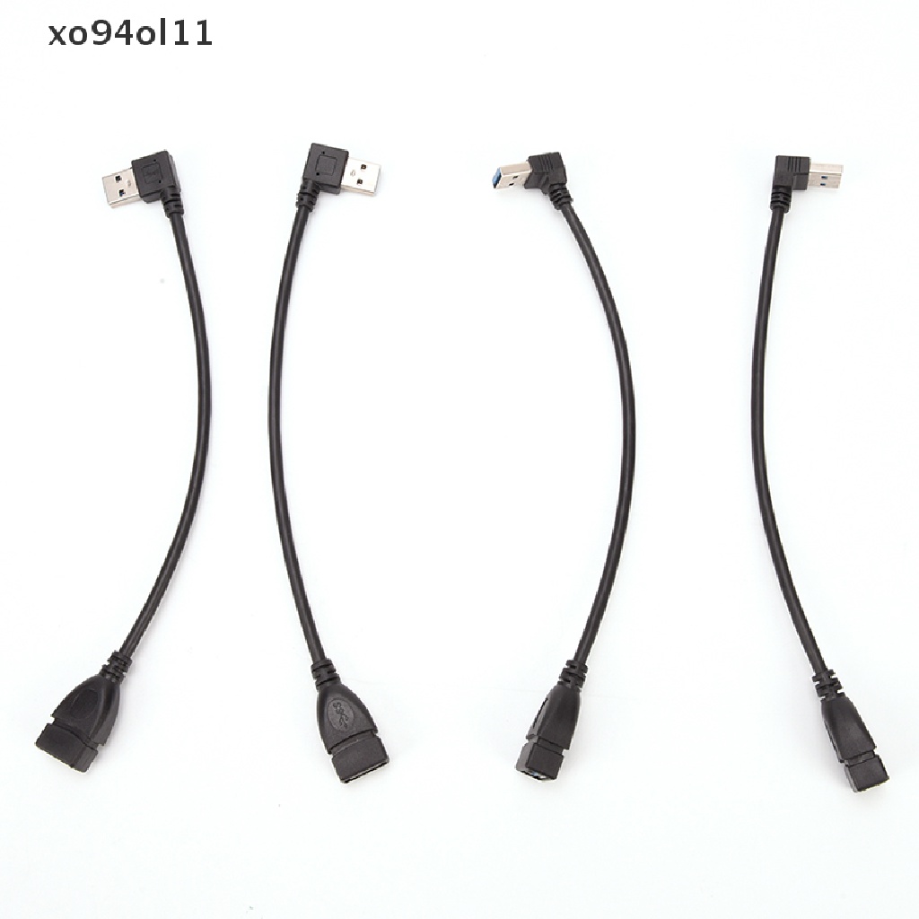 Xo Kabel Adapter Extension Data USB 3.0 Male Ke Female Sudut 90 Derajat