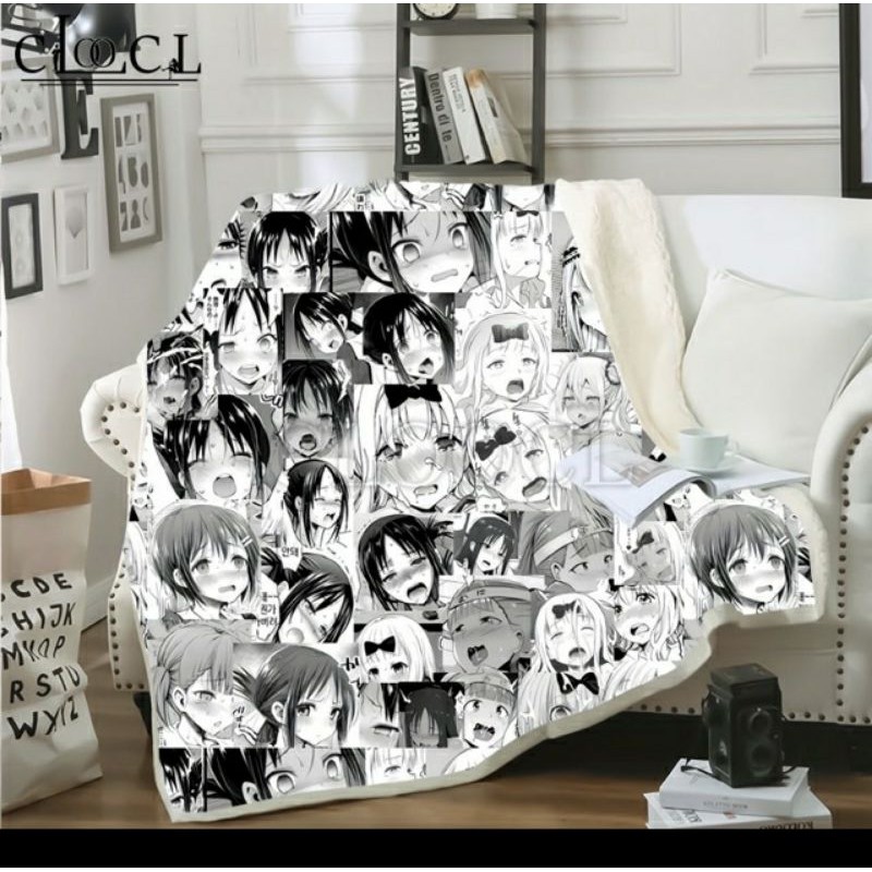 selimut ahegao custom