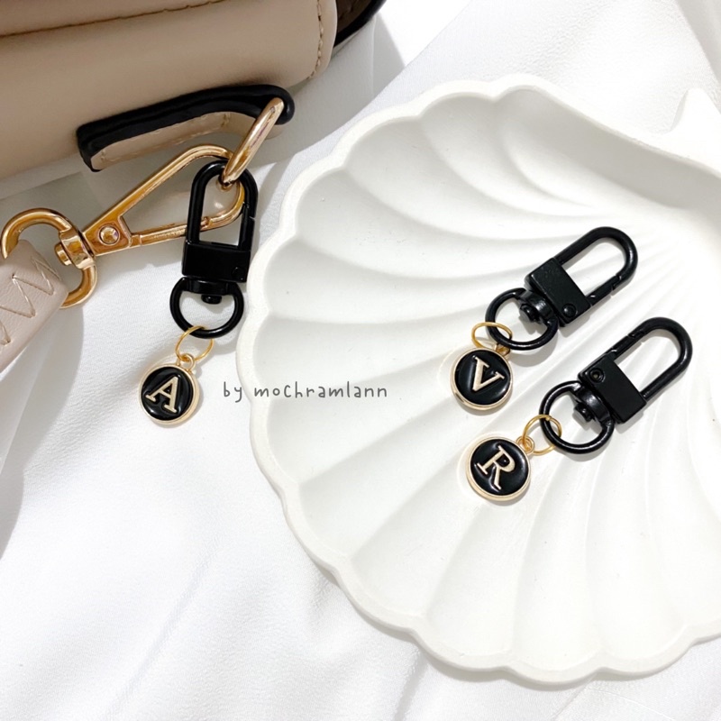 Bag Charm Initial / Gantungan Tas Inisial / Keychain Inisial