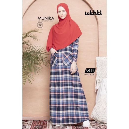 Gamis Dewasa Anak Muda Gamis Ukhti Terbaru UG 71 Gamis Premium Ukhti Munira Busui