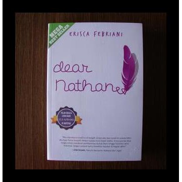 Grosir Harga Murah Buku Novel Dear Nathan By Erisca Febriani Shopee Indonesia