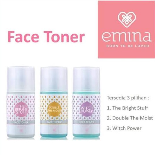 Emina Face Toner Bright Stuff // Double The Moist 50ml