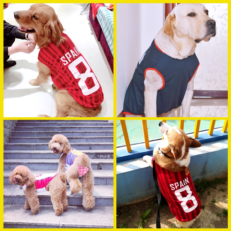 Pakaian Anjing Besar Bagian Tipis Labrador Musim Panas Anjing