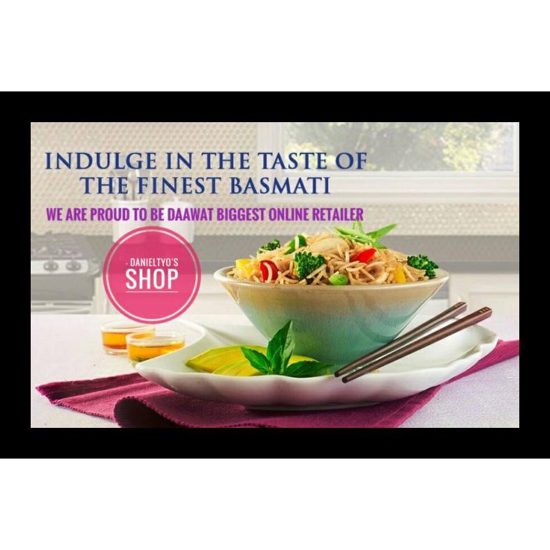 

BEST SELLER! DAAWAT FINEST BASMATI RICE / BERAS BASMATI DAAWAT 1 KG TERMURAH