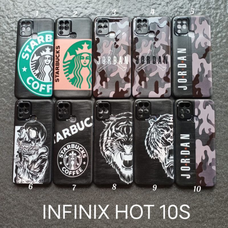 Case gambar infinix Hot 10S motif cowok ( 2 motif ) soft case softcase softshell silikon cover casing kesing housing