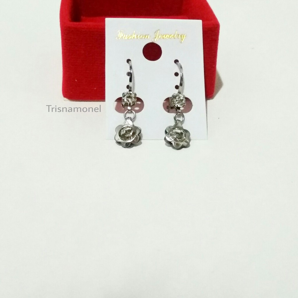 ANTING GIWANG MONEL DIAMOND ASFOUR MOTIF BUNGA