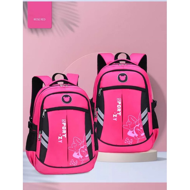 GTB - Ransel Sekolah Untuk Remaja Gadis Anak Laki-laki Hight Sccholl Escollar Tas Fashion Sport Backpack Sekolah Anak Sd Smp Sma Kuliah Ransel Multifungsi COD