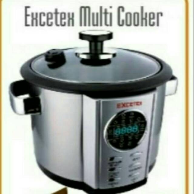 Rice Cooker Multi Fungsi Excetex E-99 Kuche Smart Digital Multi Cooker