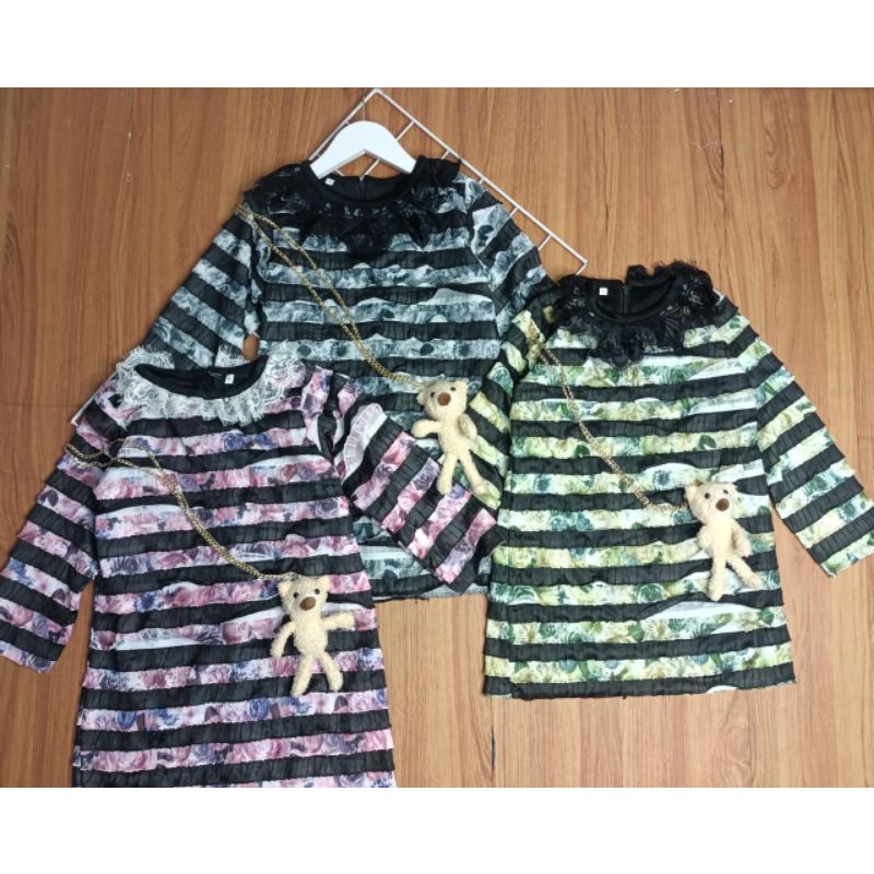 DRES import/ baju anak import/baju anak perempuan/ stelan import