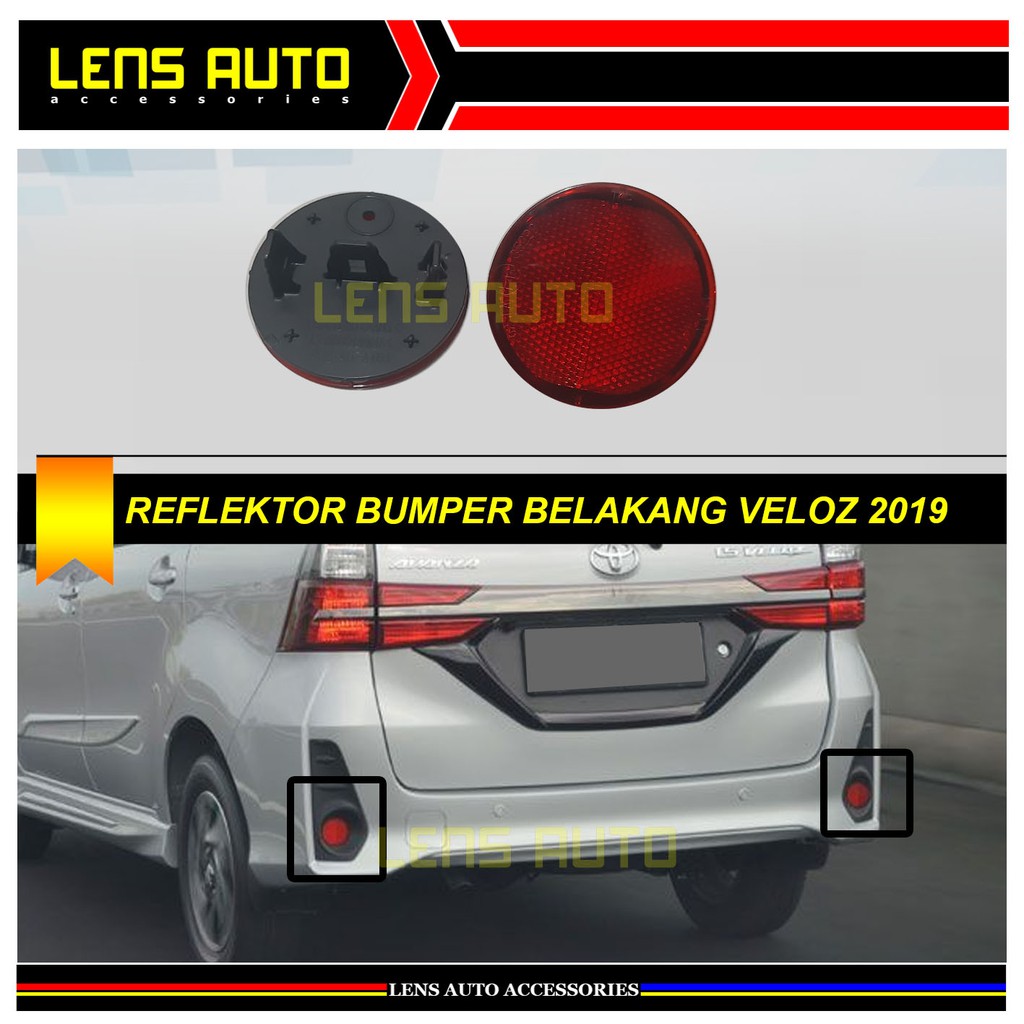 Reflektor Bumper Belakang Avanza Veloz 2019