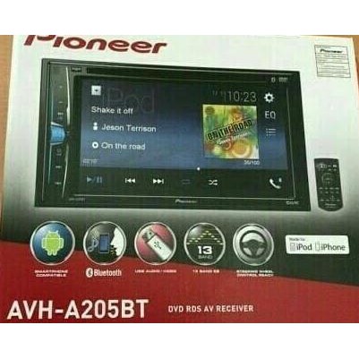 Promo Awal tahun doubledin pioneer AVH-A205BT/ pioneer AVH-A 205 BT garansi resmi top Promo Awal
