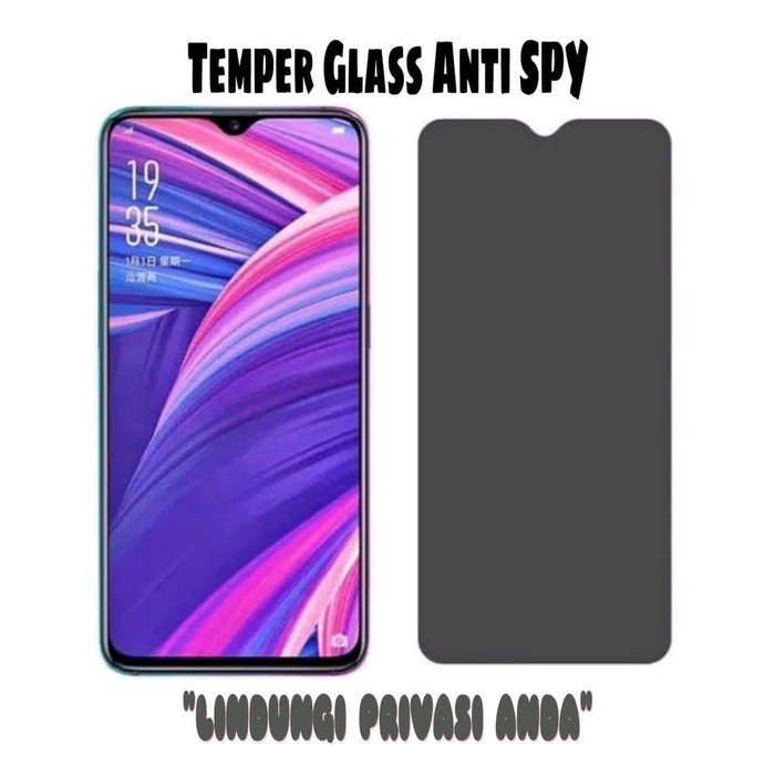 Tempered Glass ANTI SPY Samsung A02 6.5 inch Anti Gores Kaca PRIVACY Anti Intip