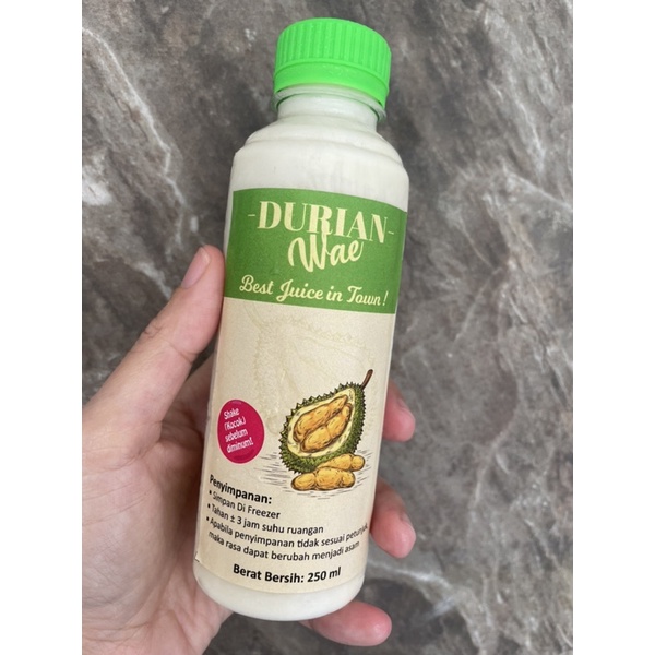 Durian WAE juice durian asli  / jus duren medan / jus durian asli / shake durian (gosend grab Only)