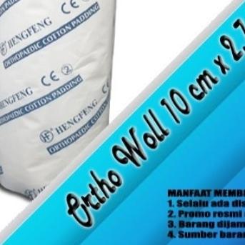 

➣ orthopedic woll, ortho woll, mirip cellona 10 cm x 2,7 m ➦