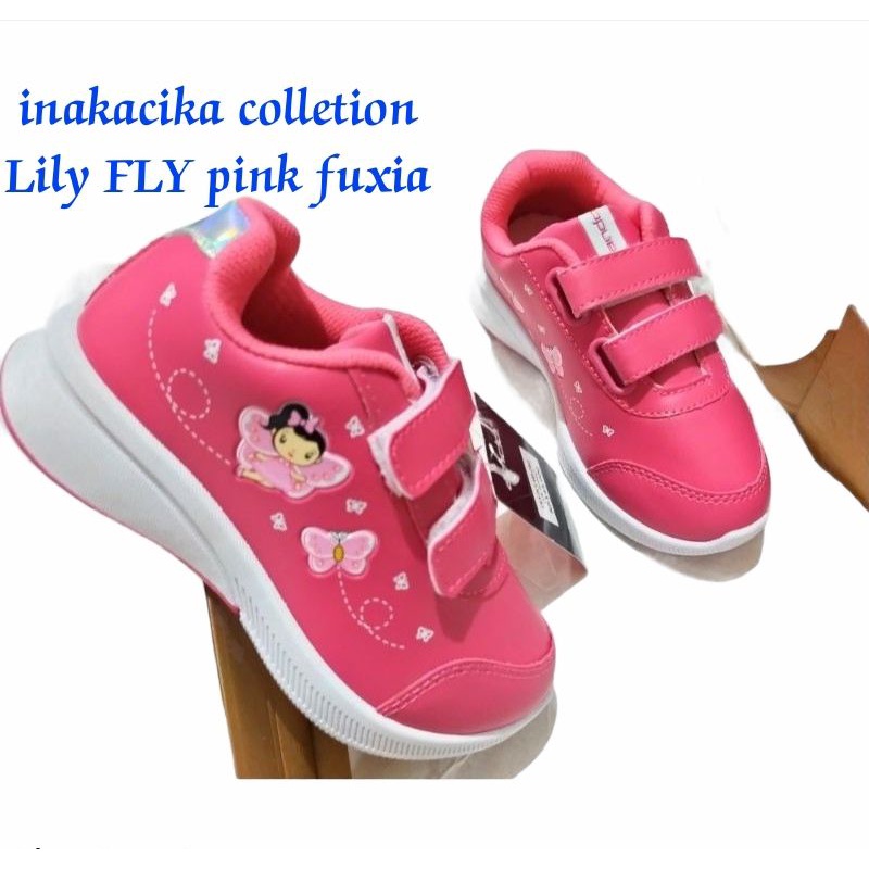 Sepatu sekolah anak perempuan ando lily ply   paud tk empuk