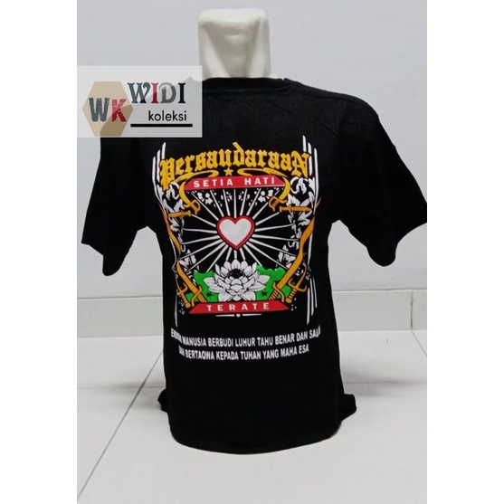 kaos sh teratai sablon lengan pendek