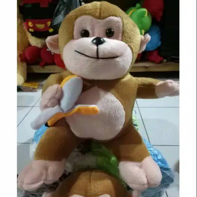 Boneka monyet pisang