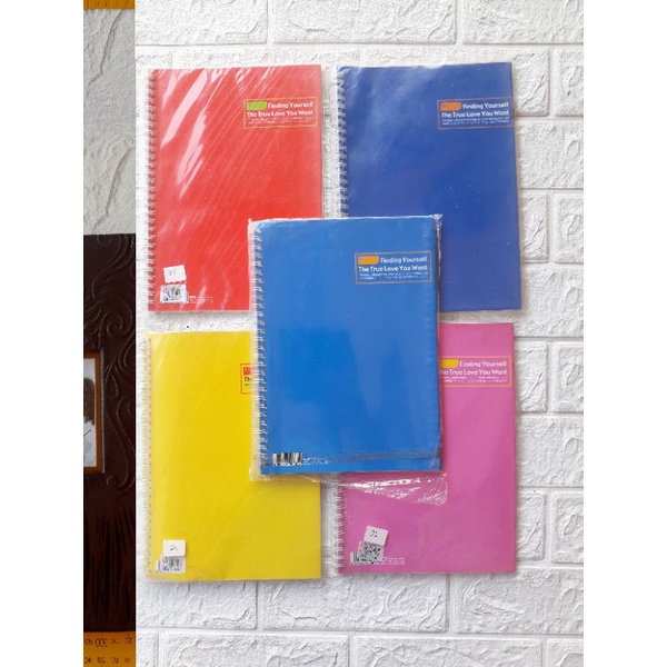 

School Bag Notebook Ruled Buku Tulis B5 Catatan Korea Ring