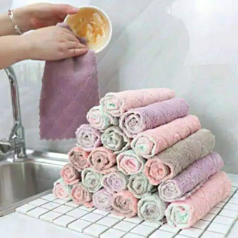 KAIN LAP DAPUR MICROFIBER LAP PIRING ANTI MINYAK