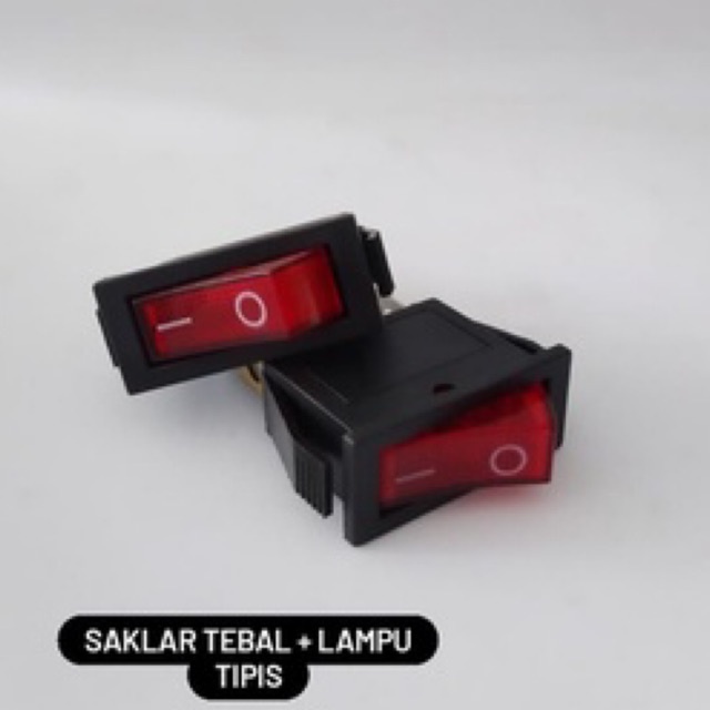 SAKLAR TANGGUNG TEBAL PLUS LAMPU