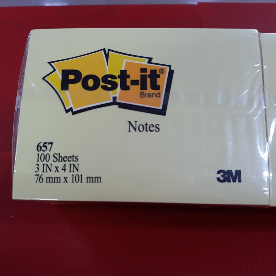 Post it 657 3M notes