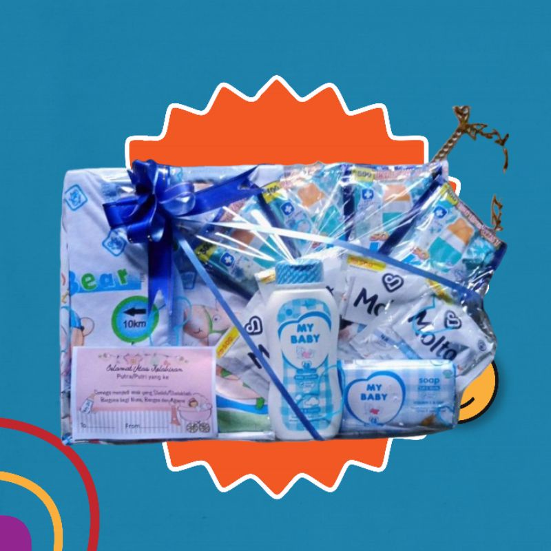 parsel bayi laki-laki perempuan murah gift baby  kado bayi SP25