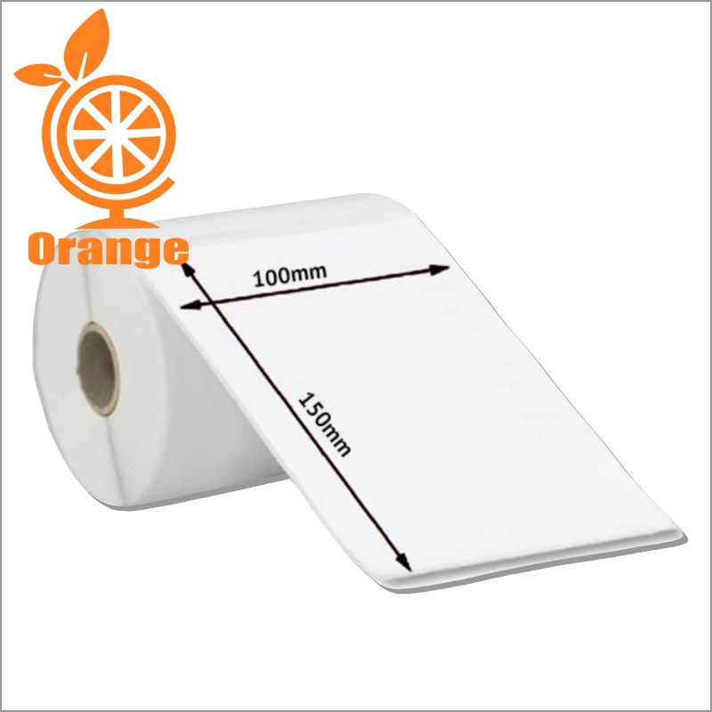 Thermal Printer Thermal paper 100mm x 150mm Label Sticker Bare