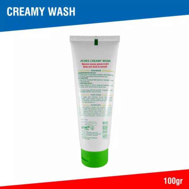 Acnes Creamy Wash | Complete White | Yogurt Touch Face Wash 100g