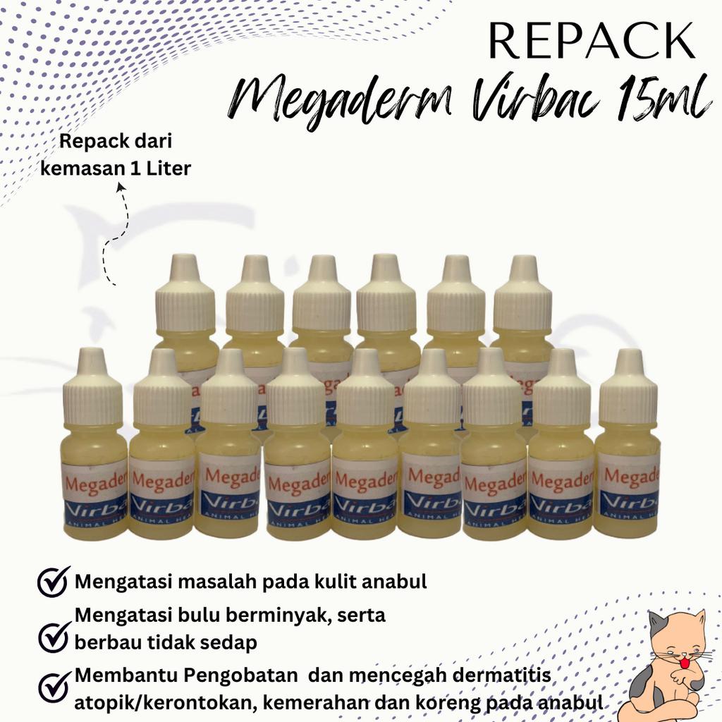 MEGADERM VITAMIN BULU KUCING ANJING REPACK 15 ML