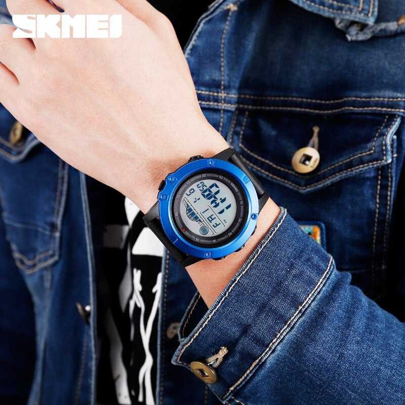 SKMEI Jam Tangan Digital Pria Sport Murah JT 151 Skemei Jam Olahraga Stylish Cowok Keren