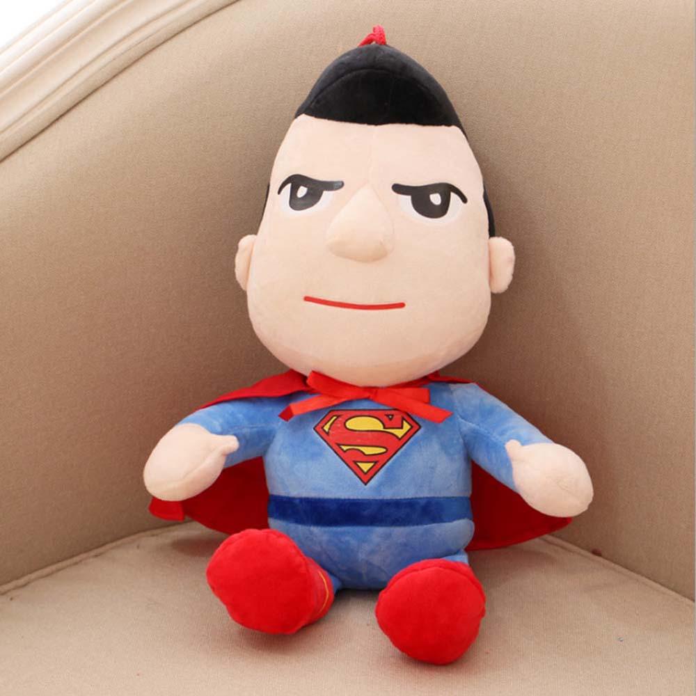 Quinton Marvel Avengers Untuk Anak Mainan Lembut Iron Man Captain America Batman Spiderman Mainan Mewah