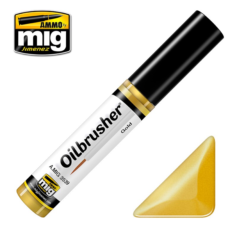 

AMIG3539 : GOLD - Oilbrusher AMMO MIG