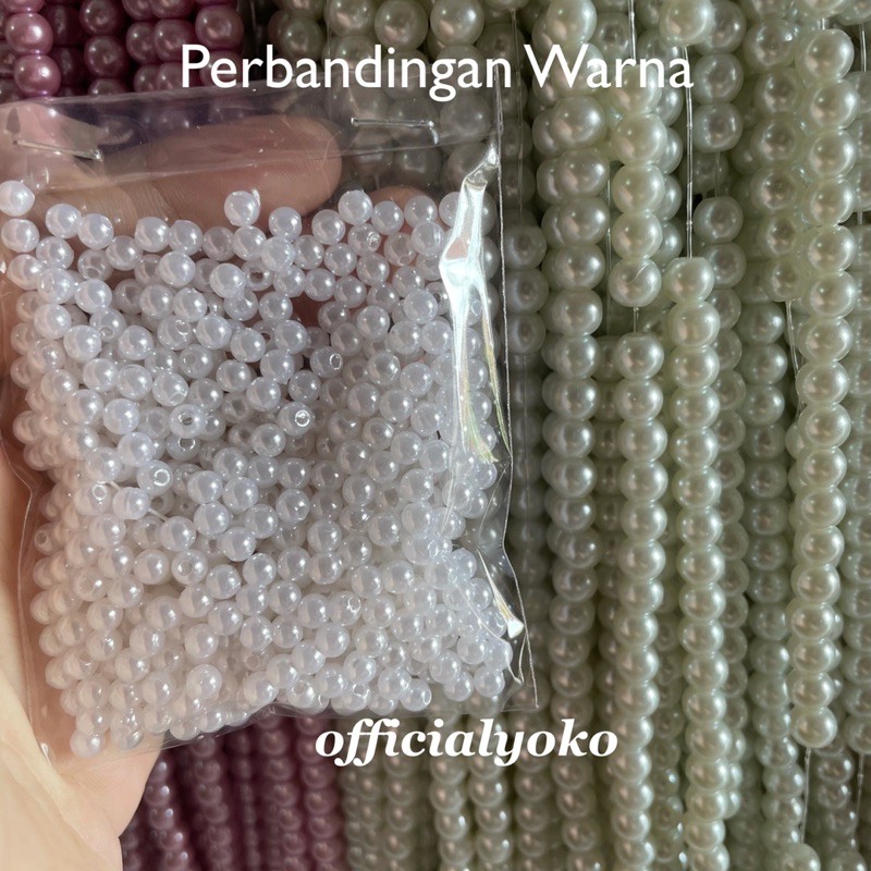 Mutiara jepang ukuran 4mm