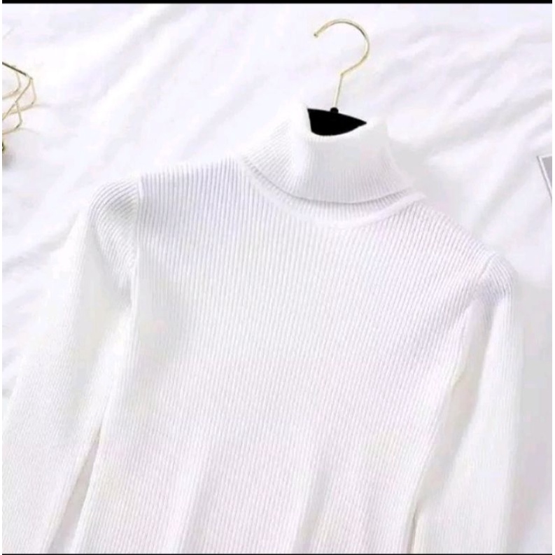 DC_PRETTY INNER RAJUT WANITA TURTLENECK/ KERAH TINGGI PREMIUM PRES BODY( MELAR)BB:35-45-55,KG