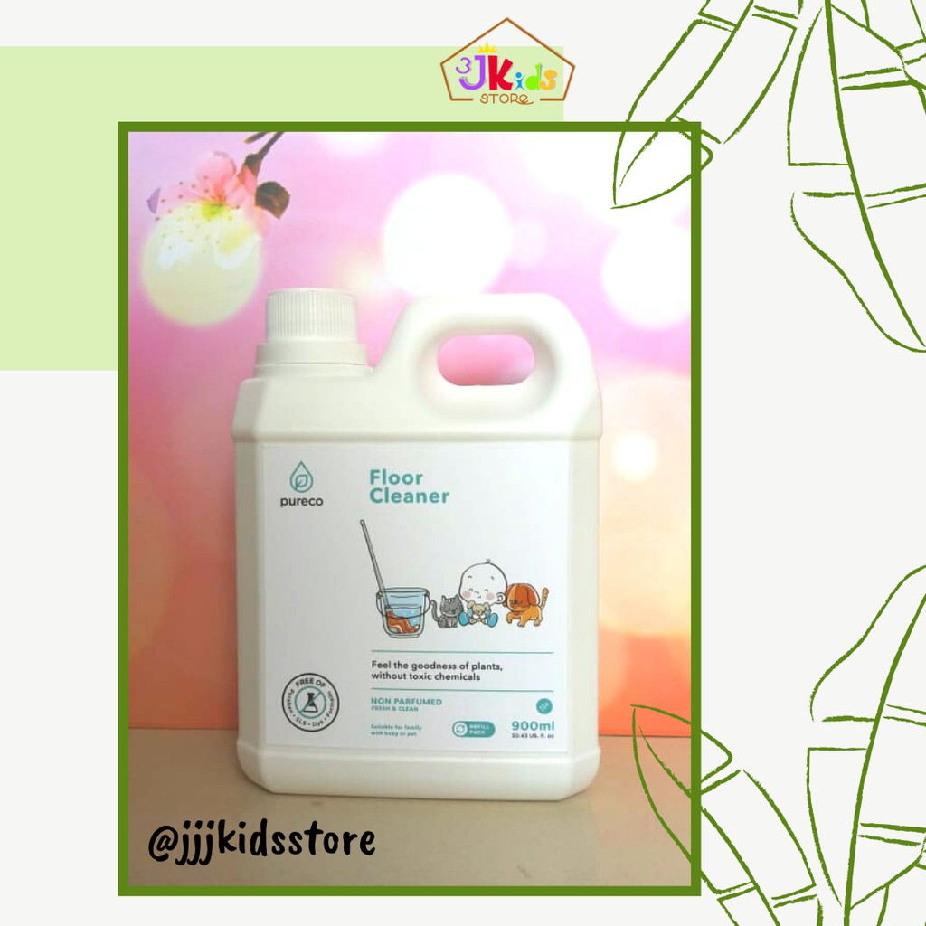 Pureco Floor Cleaner 1 Liter Pembersih Lantai | Shopee Indonesia