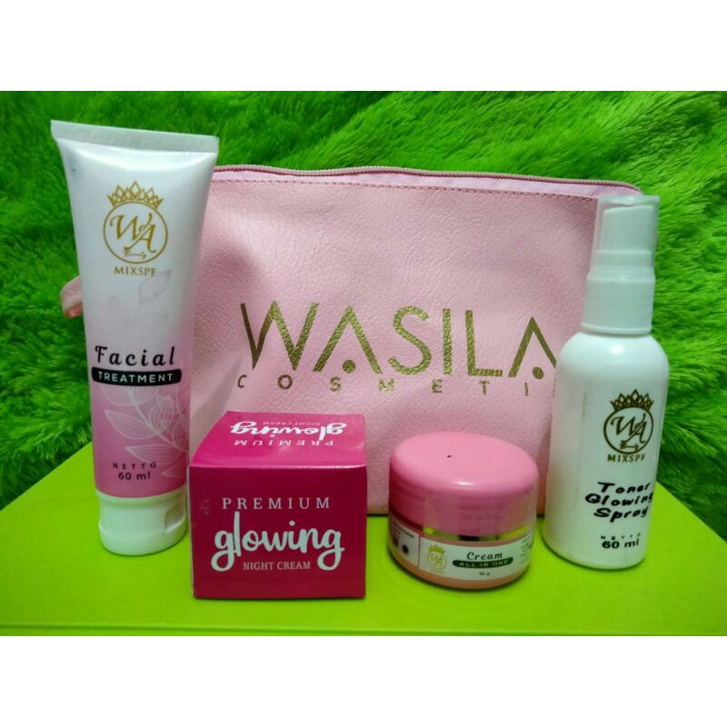 [COD} Paket Premium Glowing / Acne WA Beauty Mixsf