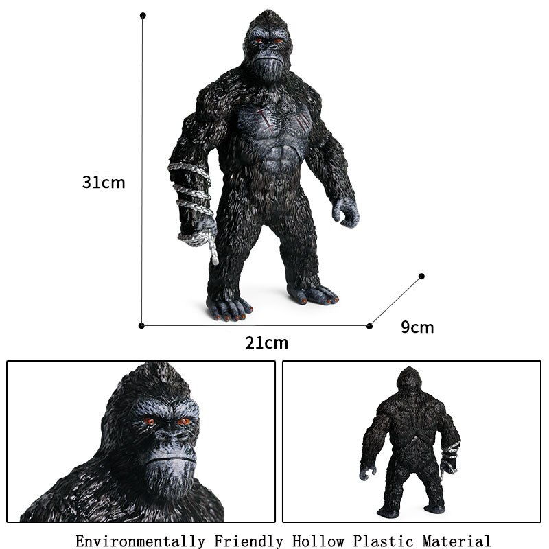 Action Figure Gorilla King Kong Ukuran Besar