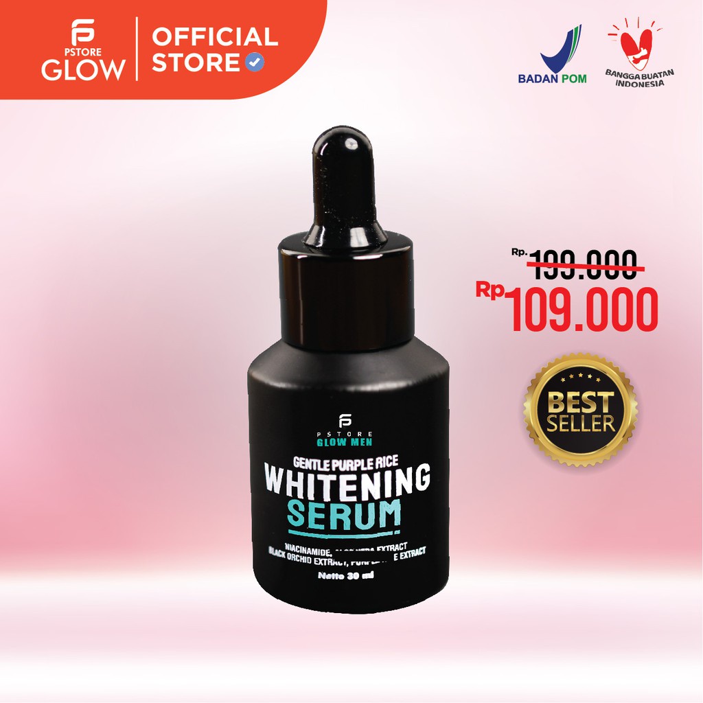 PSTORE GLOW Serum Exclusive Whitening Men Pstore Glow 25 ml