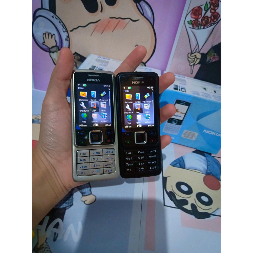 Nokia 6300 Mesin Original Nokia Baterai Double Ic ,Friska.Olshop2