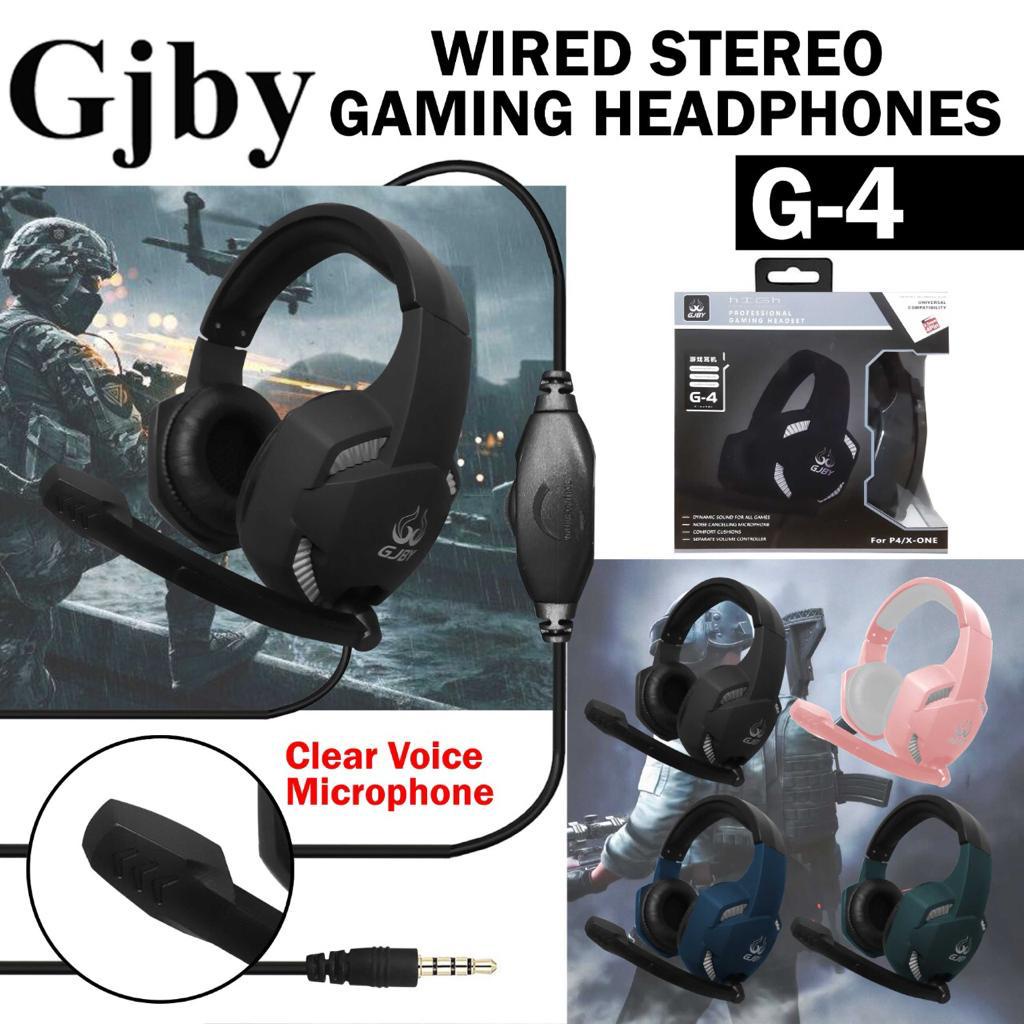 HEADSET HEADPHONE GAMING GJBY-G4 ORIGINAL MURAH TERBAIK