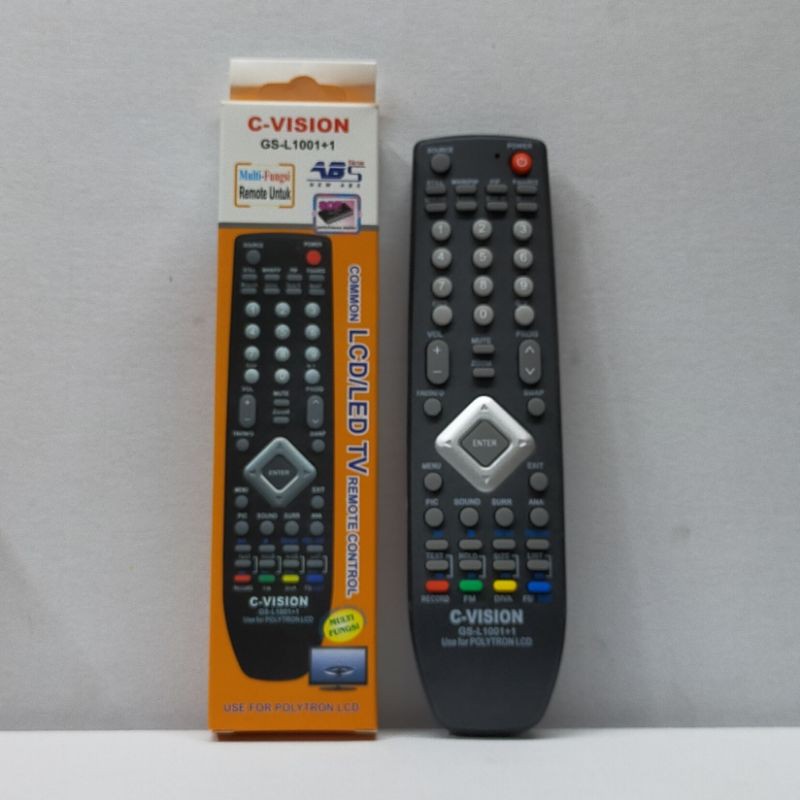 Remote TV lcd dan led Polytron, dan merk lain universal