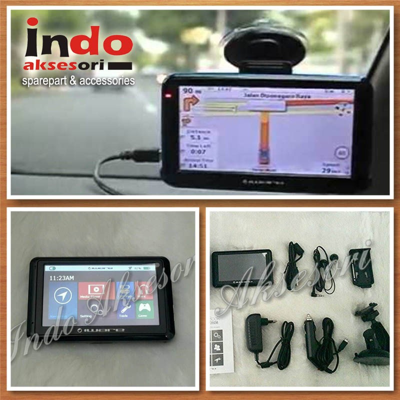 GPS Navigator Iware 3408 4.3" Multimedia Navigator