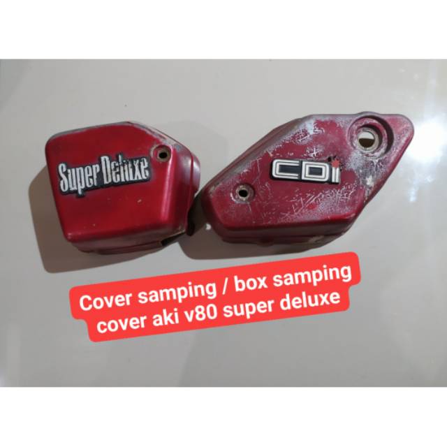 box samping v80 super deluxe body samping v80 super deluxe tutup aki super deluxe cover super deluxe