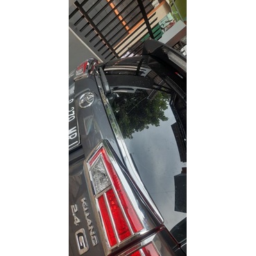 lis list kaca belakang bagasi toyota all new innova inova reborn 2016 sampai 2025 2024 2017 2018 2019 2020 2021 2022 2023 / tipe e g v q venturer diesel PLASTIK chrome CROME tempel ribon